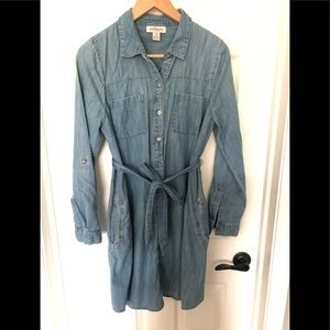 Motherhood Maternity Jean Dress